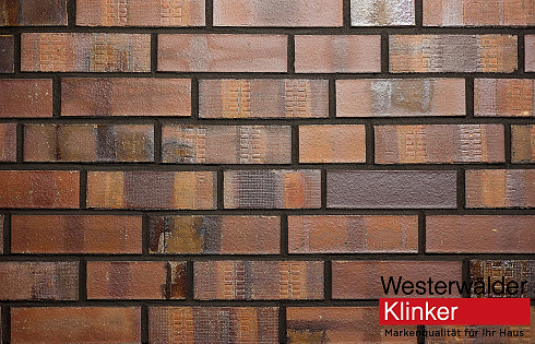 Клинкерная плитка Westerwälder klinker, KLINKER BRICK, WK84S Rotbraun-bunt Spezial купить в Минске.