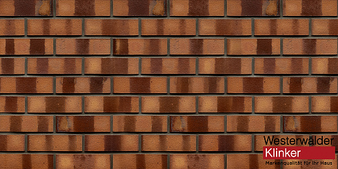 Клинкерный кирпич Westerwaelder klinker, WK88S Lachsrot Spezial 240/55/71 купить в Минске.