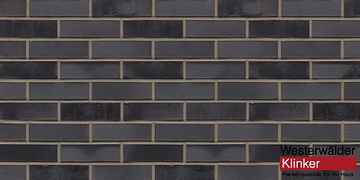 Клинкер Westerwaelder klinker, CLASSIC, WK815 Schwarz-bunt Edelglanz 240/55/71 купить в Минске.