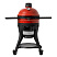 Красный керамический гриль Kamado Joe с системой Divide & Conquer