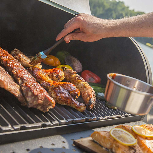 Коптильнядля долгих рецептовBroil Kingкоптильня SMOKE OFFSET купить в Минске.