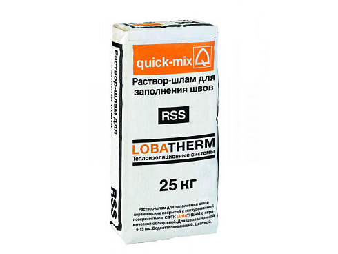 RSS Раствор-шлам для заполнения швов quick-mix