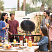 Красный керамический гриль Kamado Joe с системой Divide & Conquer Красный керамический гриль Kamado Joe с системой Divide & Conquer