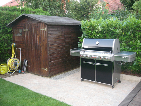 Газовые грили BBQ Weber Summit E-670 GBS черный купить в Минске.