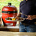 Красный керамический гриль Kamado Joe с системой Divide & Conquer Красный керамический гриль Kamado Joe с системой Divide & Conquer