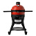 Красный керамический гриль Kamado Joe с системой Divide & Conquer