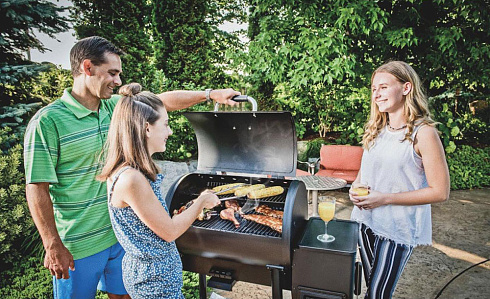 Гриль коптильняна пеллетахBroil KingPellet Baron 400 купить в Минске.